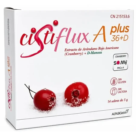 Cistiflux A Plus 36+D, 2 х 14 пакетиків: ціни та характеристики