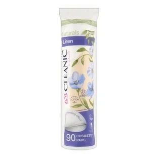 Cleanic Naturals Linen, косметические диски, 90 шт.