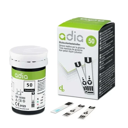 Тест-полоски для измерения уровня сахара в крови adia, 200 шт., Самоконтроль уровня сахара в крови при диабете, 200 шт.: цены и характеристики