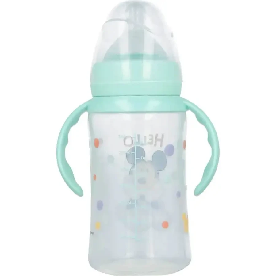Stor Disney baby mickey mouse — пляшечка з силіконовими ручками, 360 мл: ціни та характеристики