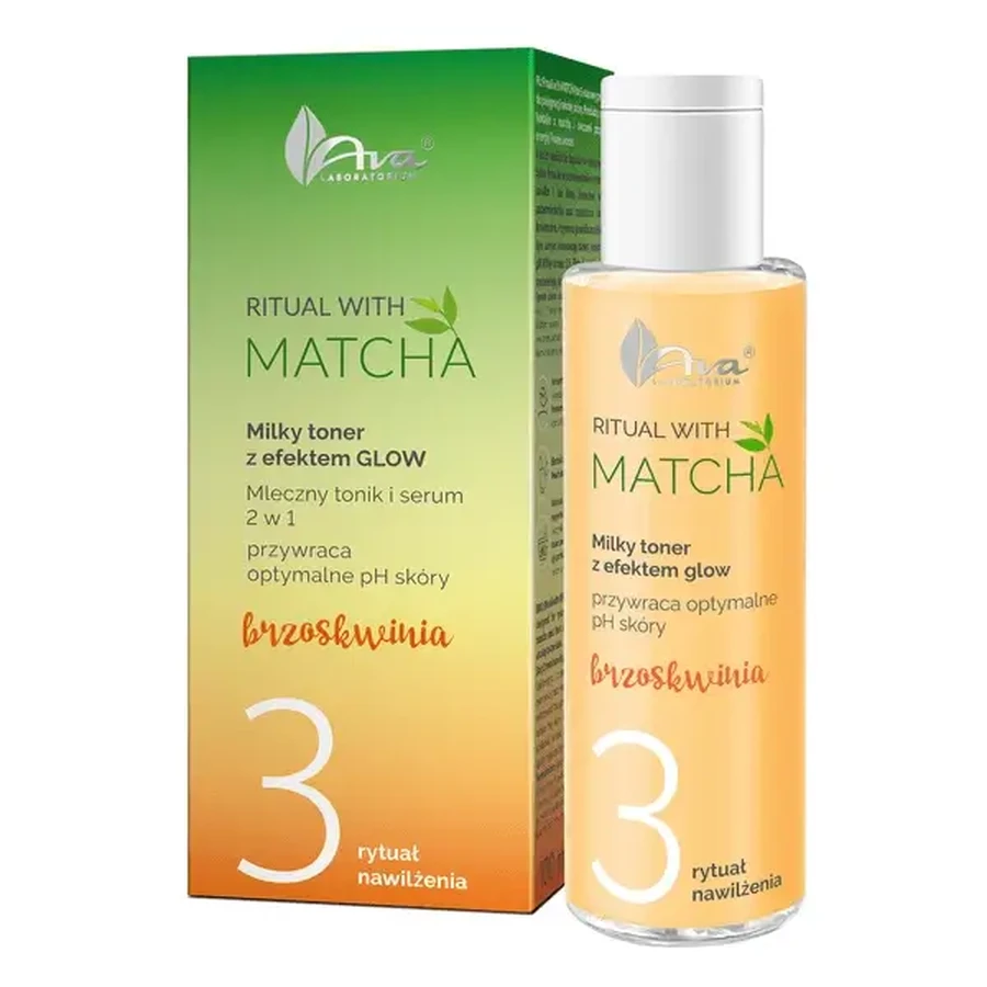AVA Ritual with Matcha, молочный тоник и сыворотка для лица, 2 в 1, 100 мл: цены и характеристики