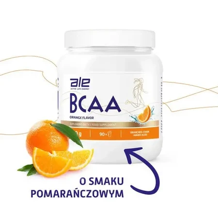 ALE BCAA со вкусом апельсина, порошок, 500 г: цены и характеристики