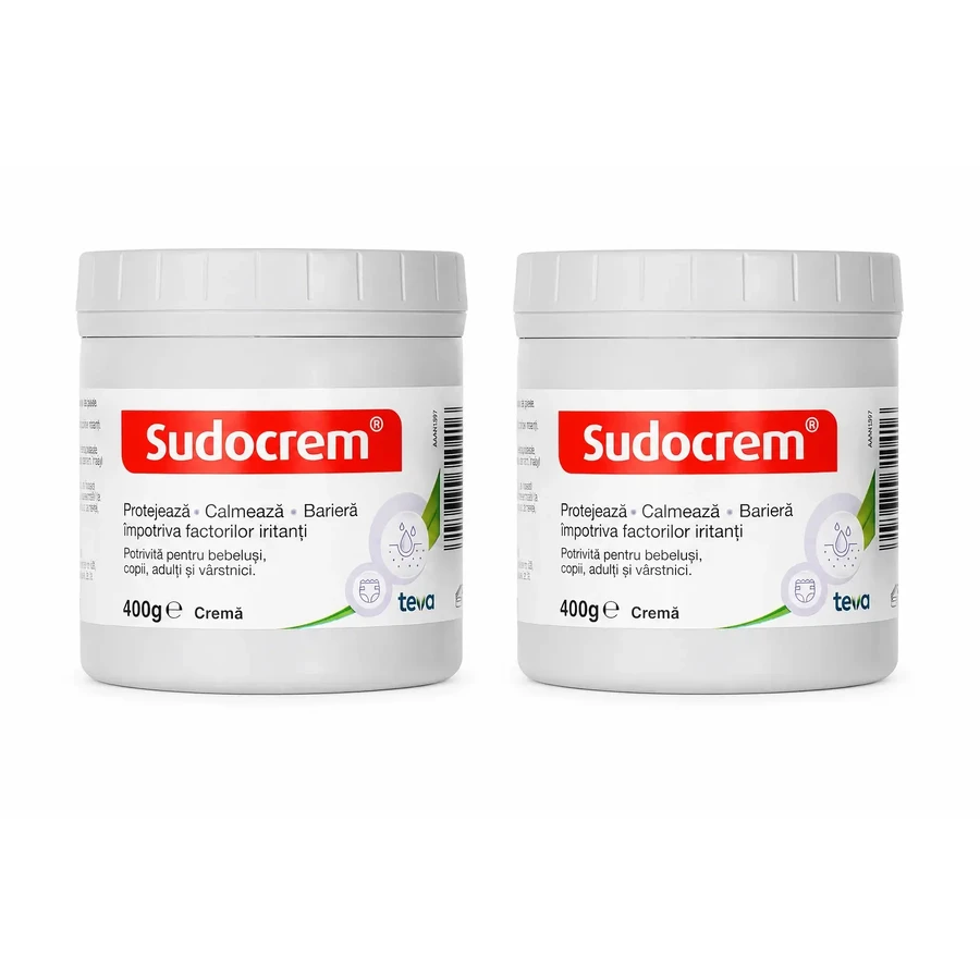 Sudocrem, 2 × 400 г, Teva: цены и характеристики