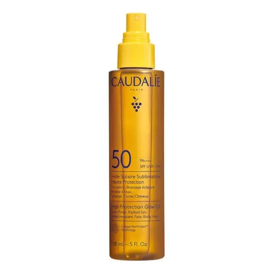 Caudalie, косметична сонцезахисна олія з високим рівнем захисту SPF50, 150 мл: ціни та характеристики