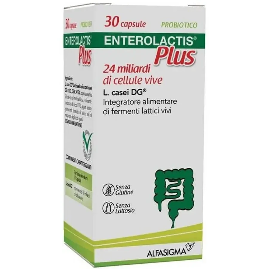 Enterolactis Plus, 2×30 капсул, Sofar: цены и характеристики