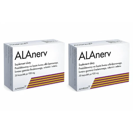 ALAnerv, 2×30 капсул, Alfasigma: цены и характеристики