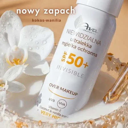 AVA Invisible Ultra-light Mist, захисний спрей, SPF50+, 75 мл: ціни та характеристики