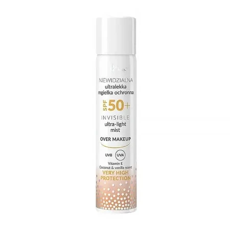 AVA Invisible Ultra-light Mist, захисний спрей, SPF50+, 75 мл: ціни та характеристики