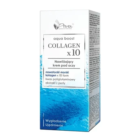 AVA Aqua Boost Collagen, увлажняющий крем для кожи вокруг глаз, 15 мл: цены и характеристики