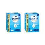Стартовое сухое молоко Aptamil Nutri-Biotik 1, 0–6 месяцев, 2 × 1200 г, Nutricia: цены и характеристики