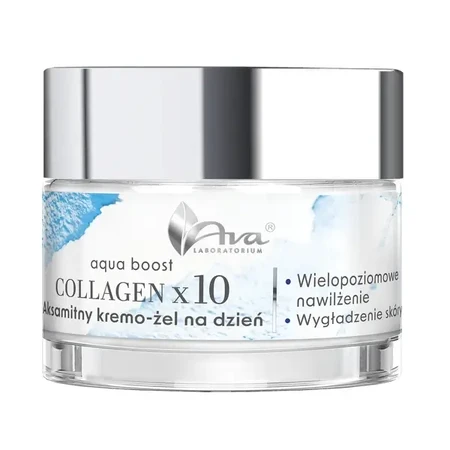 AVA Aqua Boost Collagen, бархатистый крем-гель для лица на день, 50 мл: цены и характеристики