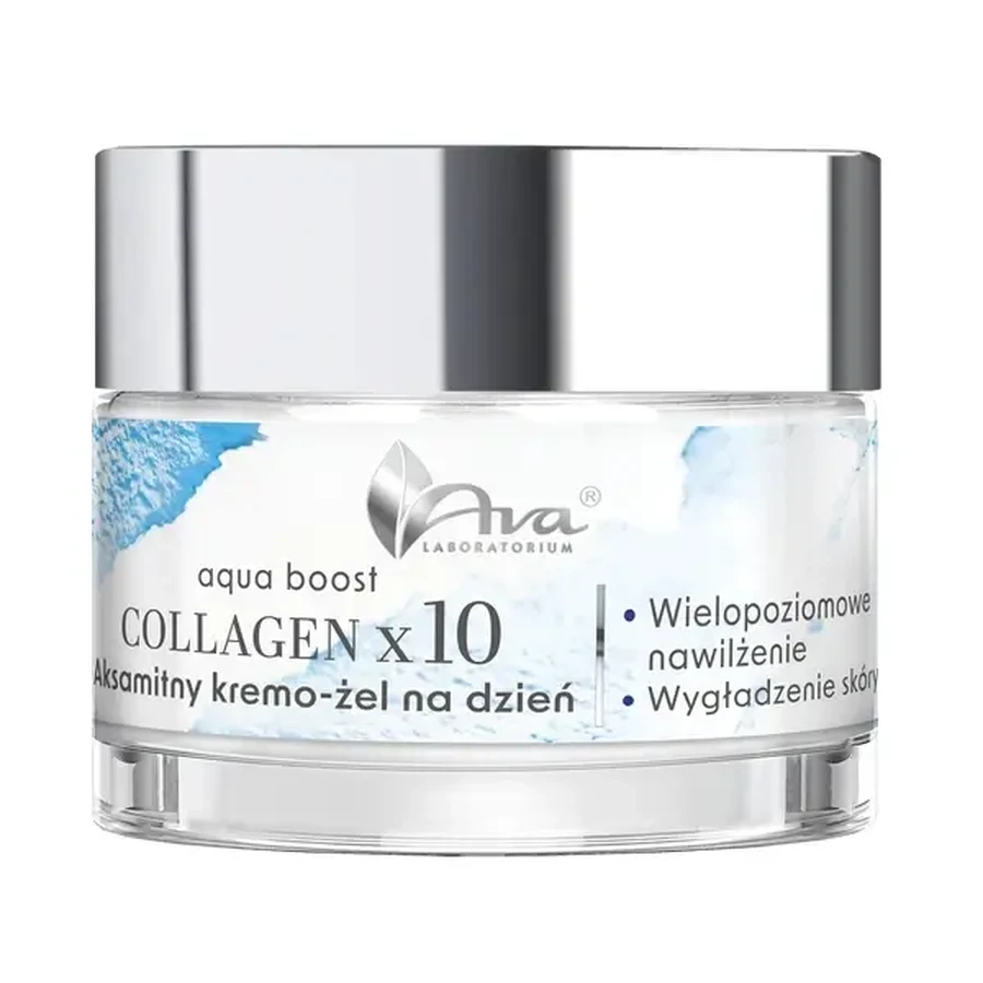 AVA Aqua Boost Collagen, бархатистый крем-гель для лица на день, 50 мл: цены и характеристики