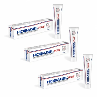 Hobagel plus — допоміжний гель, 3 × 30 мл