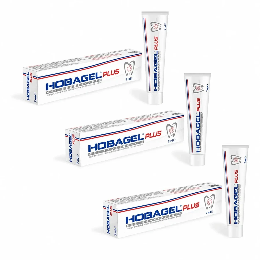 Hobagel plus — вспомогательный гель, 3 × 30 мл: цены и характеристики