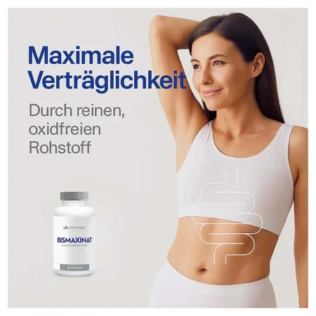 BISMAXINAT® Магнезій-бісгліцимат — капсули магнезію гліцинату, 2×200 шт.: ціни та характеристики