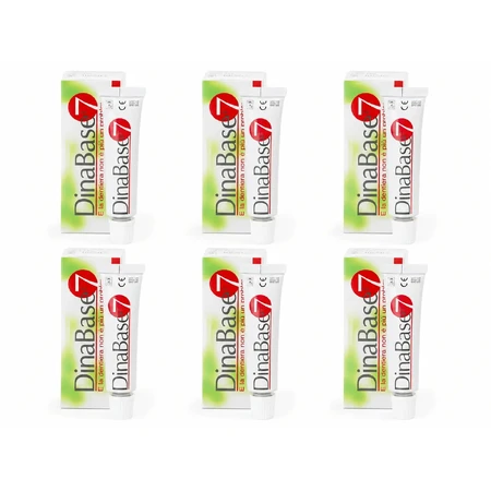 Dinabase 7 — адгезивная основа для протезов, 6x20 г: цены и характеристики