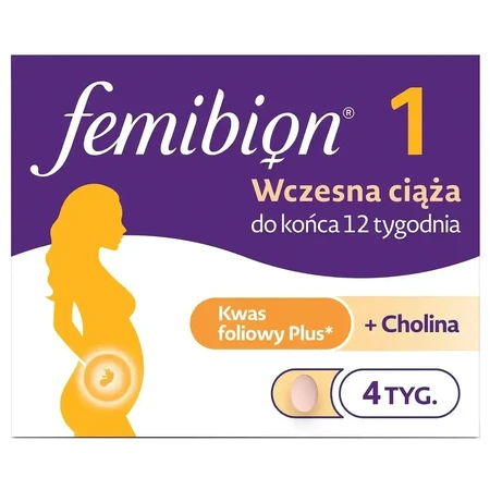 Femibion 1 «Ранний срок беременности», 2x28 таблеток, PG: цены и характеристики