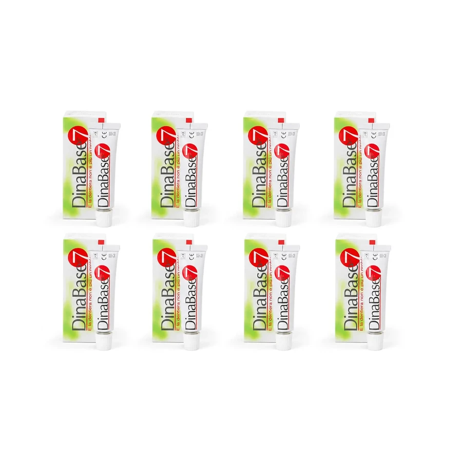 Dinabase 7 — адгезивная основа для протезов, 8x20 г: цены и характеристики