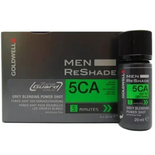Краска для волос для мужчин Goldwell Men Reshade 5CA, 4 дозы по 20 мл