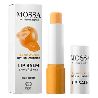 Mossa, питательный бальзам для губ с маслом облепихи, 4,5 г