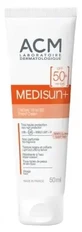 ACM Medisun+ Тонізуючий зволожувальний крем лабораторного виробництва SPF 50+ 50 мл