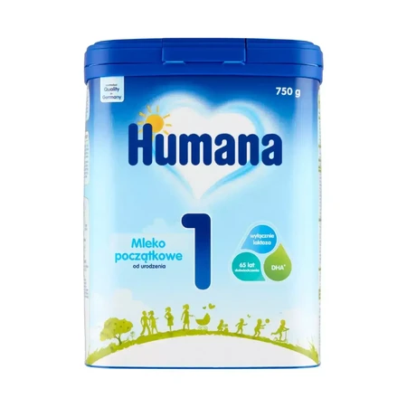 Humana 1, суміш для годування новонароджених, 3 х 750 г: ціни та характеристики