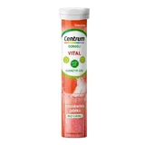 Centrum Vital для дорослих, шипучі таблетки, смак персик-яблуко, 20 шт.
