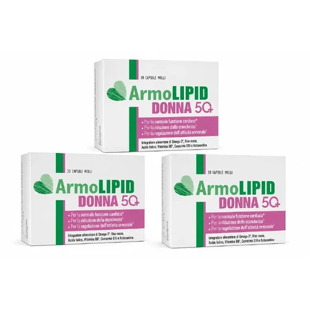 Armolipid для женщин старше 50 лет, 3x30 мягких капсул: цены и характеристики