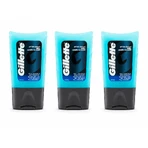 Gillette — заспокійливий гель після гоління, 3 × 75 мл: ціни та характеристики