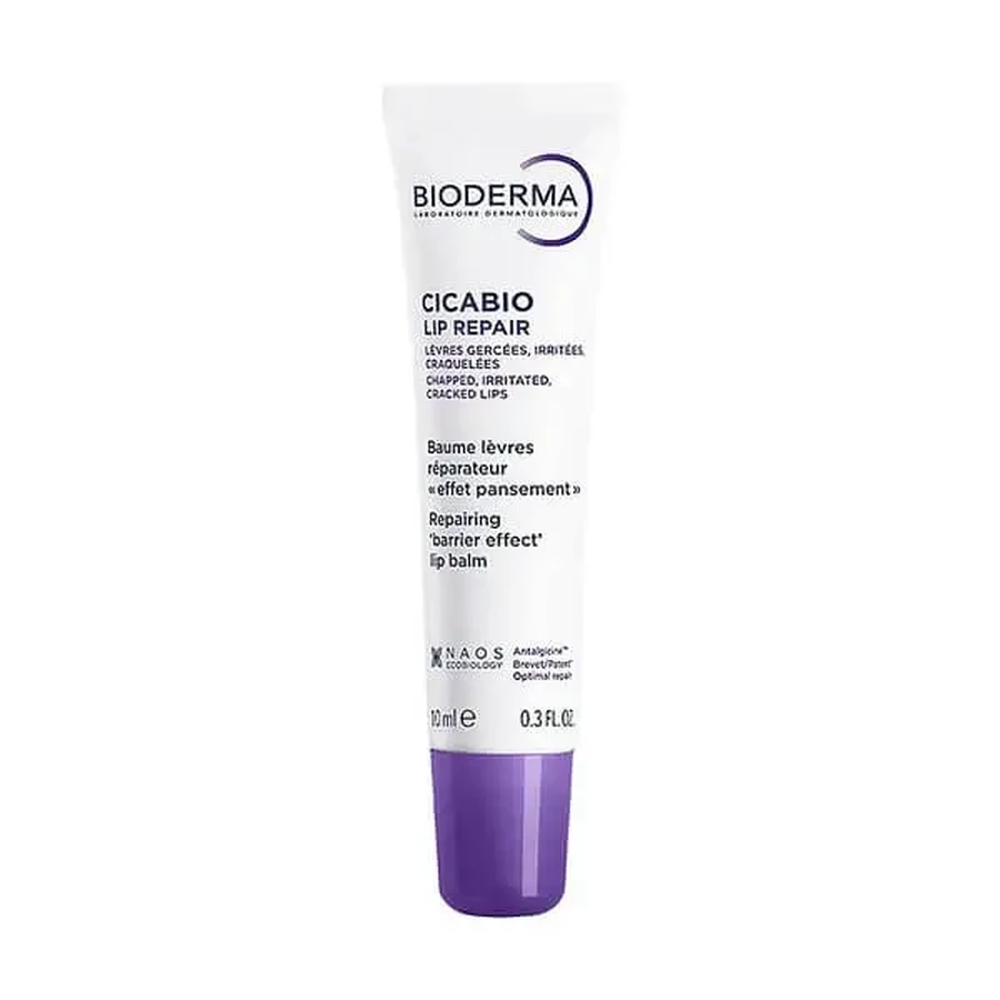 Bioderma Cicabio Lip Repair, бальзам для губ, регенеруючий, 10 мл: ціни та характеристики