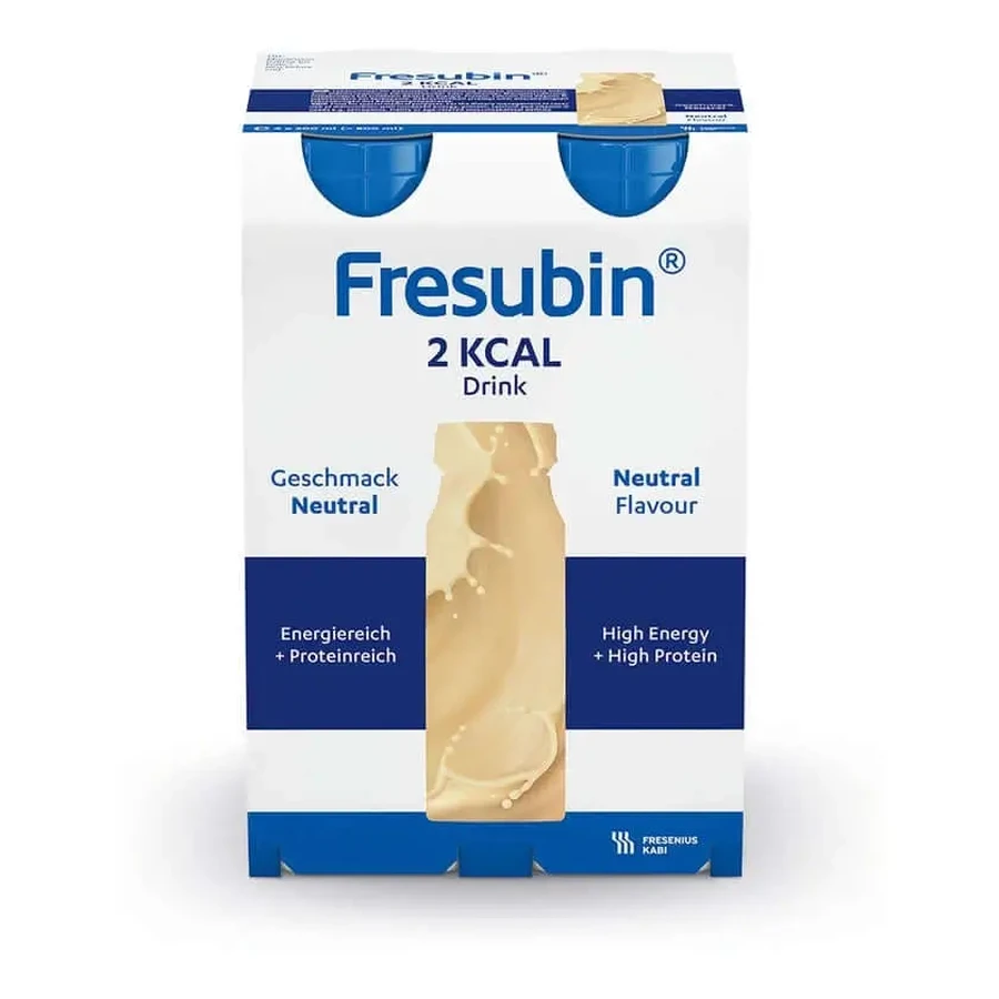 Fresubin 2 ккал Нейтральный высококалорийный питьевой питательный раствор 4×200 мл: цены и характеристики