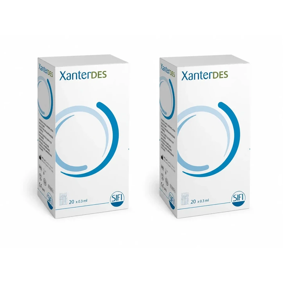 Офтальмологічний розчин «Xanterdes», 2×20 флаконів, Sifi: ціни та характеристики