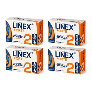 Linex Forte, 4 x 28 капсул, Sandoz