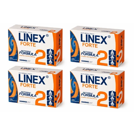Linex Forte, 4 x 28 капсул, Sandoz: цены и характеристики