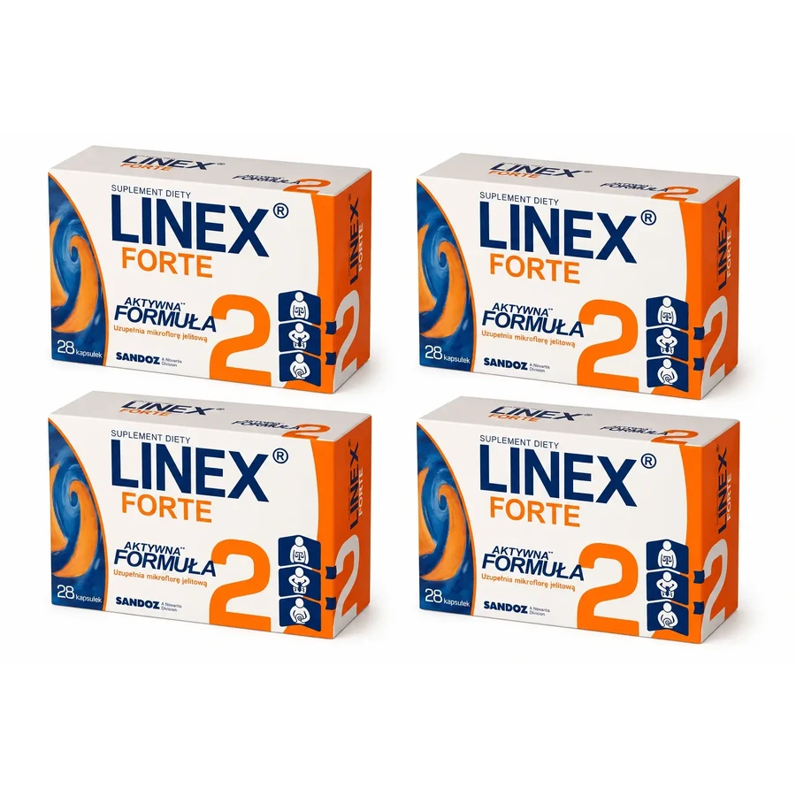 Linex Forte, 4 x 28 капсул, Sandoz: цены и характеристики