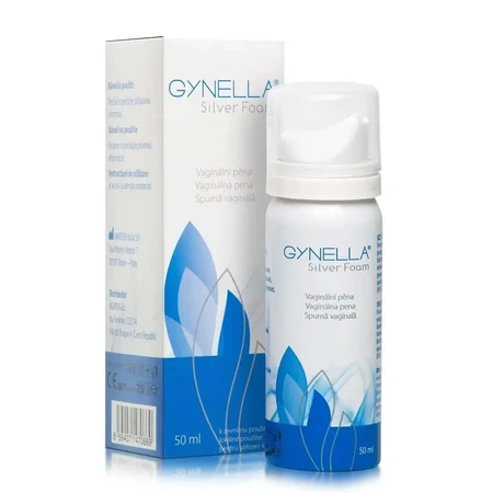 Пенка для интимной гигиены Gynella Silver Foam, 3x50 мл, Heaton: цены и характеристики
