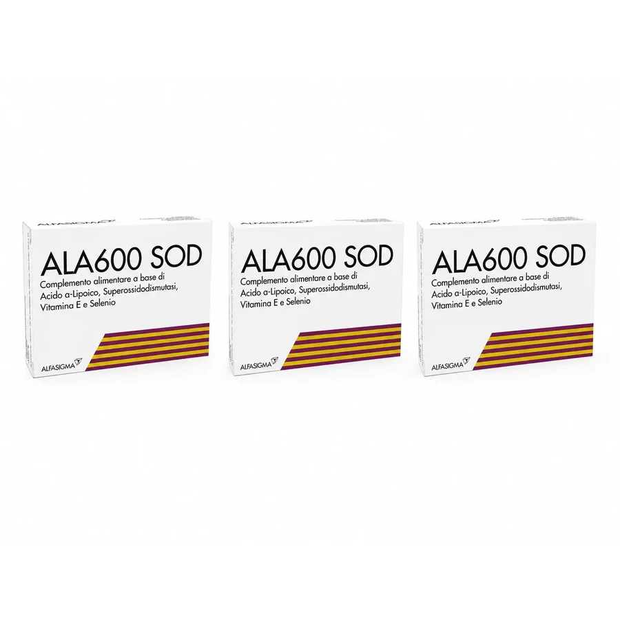 Ala600 SOD, 3x20 таблеток, Alfasigma: ціни та характеристики