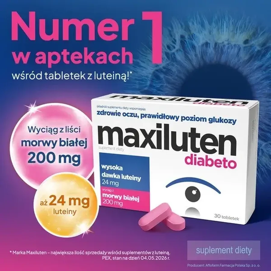 Maxiluten Diabeto, таблетки, 30 шт.: цены и характеристики