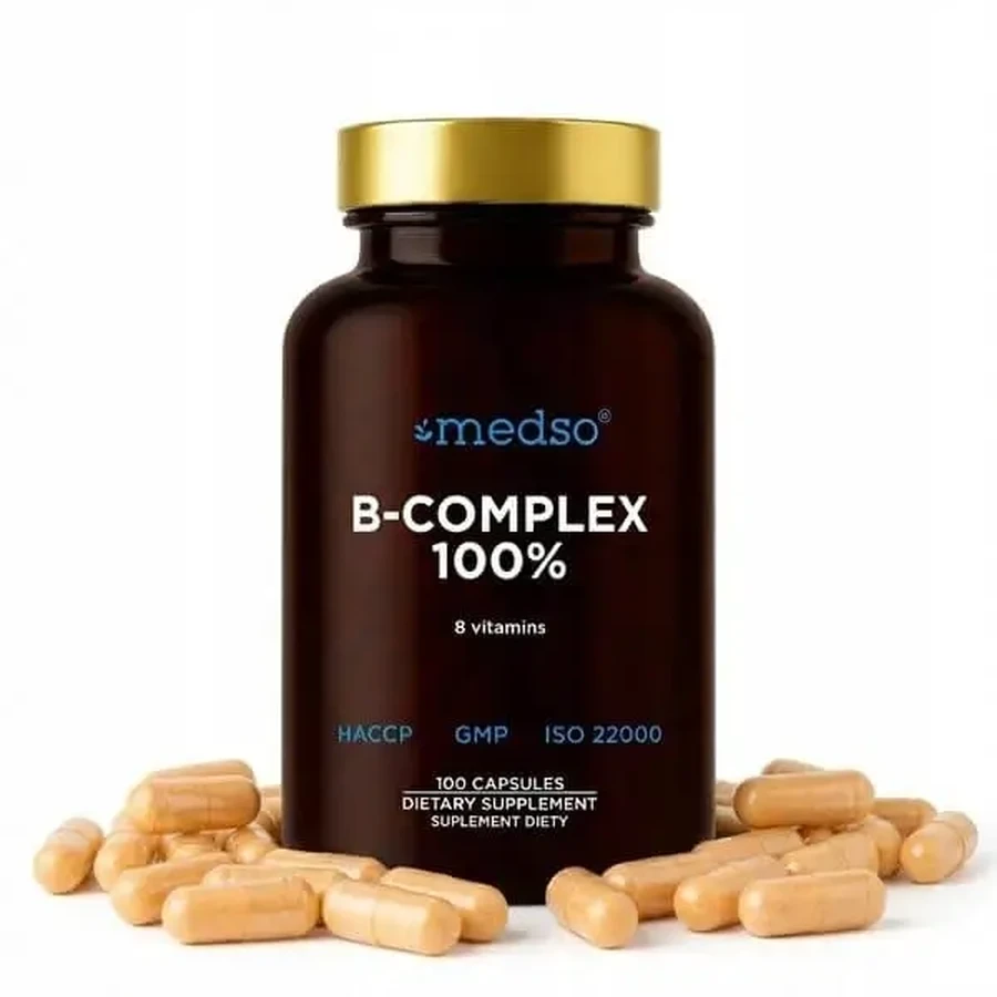 Medso B-Complex 100%, капсулы, 100 шт.: цены и характеристики