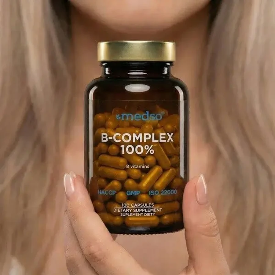 Medso B-Complex 100%, капсулы, 100 шт.: цены и характеристики