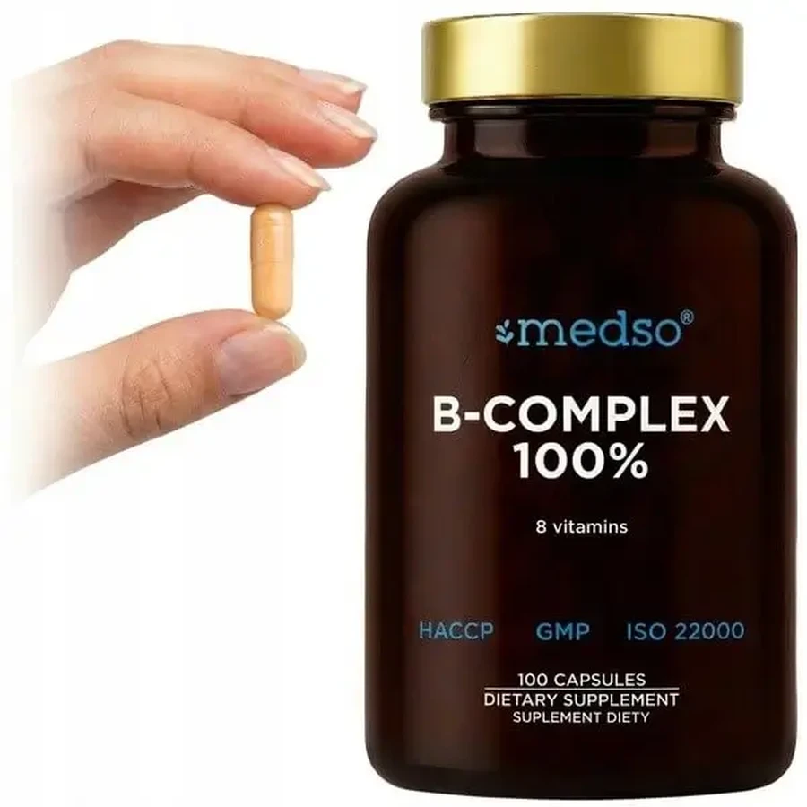 Medso B-Complex 100%, капсулы, 100 шт.: цены и характеристики