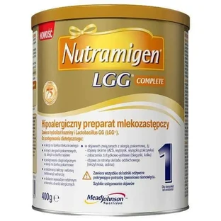 Nutramigen 1 LGG Complete, гипоаллергенная смесь, с рождения, 3 × 400 г, Mead Johnson