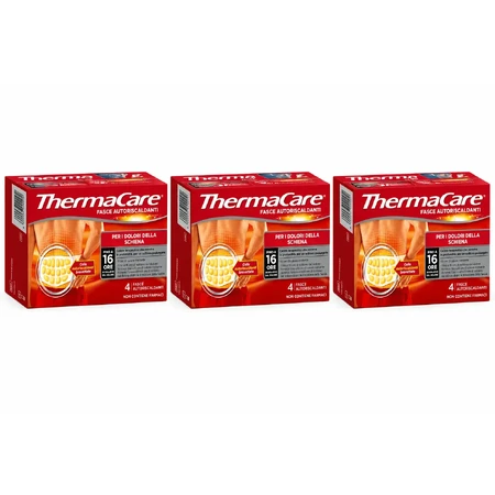 Thermacare 3x4 самонагрівальні бандажі для болю в спині: ціни та характеристики