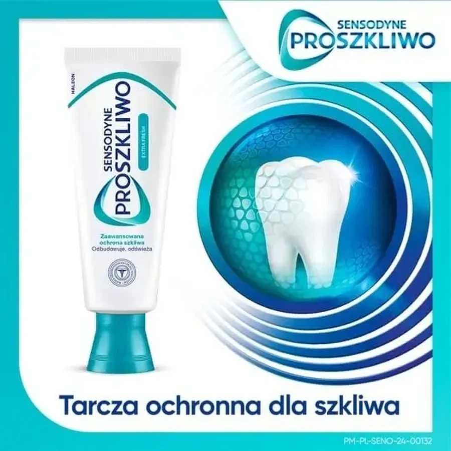 Sensodyne ProSzkliwo Extra Fresh, зубна паста з фтором, 75 мл: ціни та характеристики