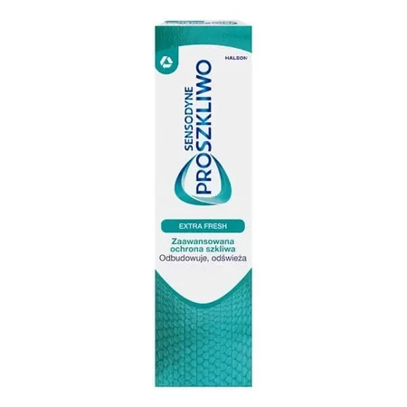 Sensodyne ProSzkliwo Extra Fresh, зубна паста з фтором, 75 мл: ціни та характеристики