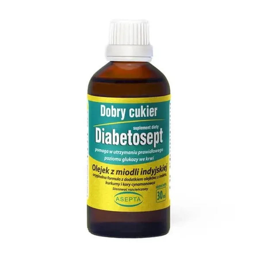 Asepta Diabetosept, капли, 30 мл: цены и характеристики