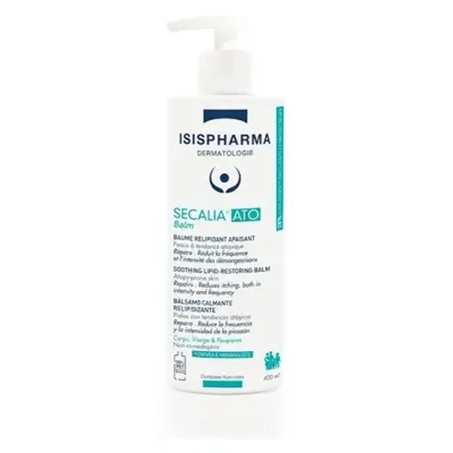 Isispharma Secalia ATO Balm: Заспокійливий і регенеруючий бальзам на основі ліпідів, 400 мл: ціни та характеристики