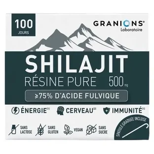Granions Чистая смола шиладжит 500 мг, 50 г