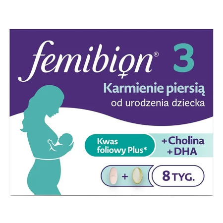 Femibion 3 для кормящих матерей, 2 x 56 таблеток + 56 капсул, Procter & Gamble: цены и характеристики