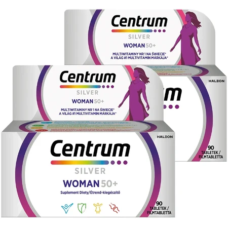 Набор «Centrum Woman 50+», 2 x 90 таблеток: цены и характеристики